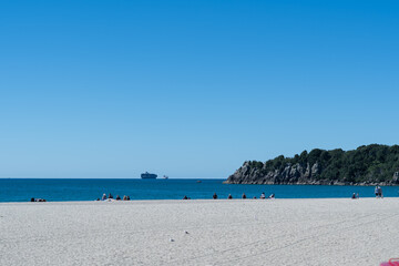 Obraz premium Mount Maunganui New Zealand