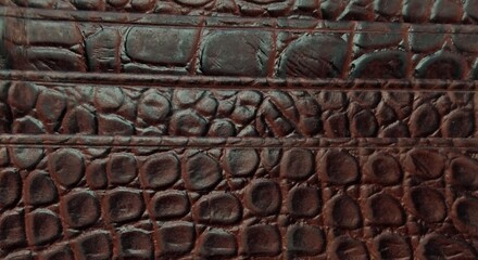 Crocodile skin texture background. Crocodile leather texture.