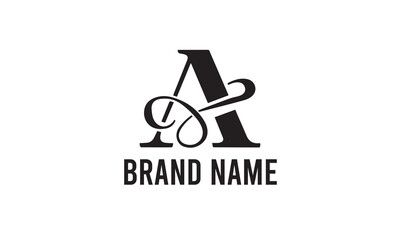 Company logo design ideas vector Flat design logo design