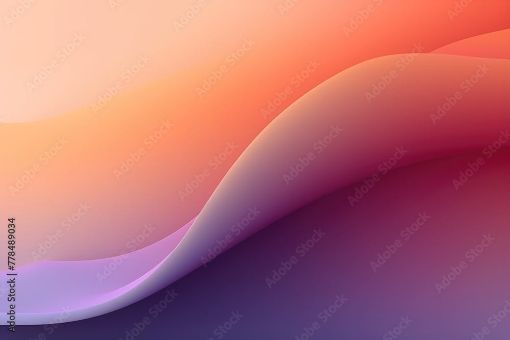 Poster abstract art wavy gradient background. ai generative