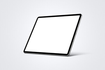 Realistic Landscape Tablet Mockup