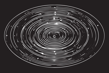 Monochromatic grunge texture, black concrete, stone, and abstract elements, shapes and slate. Charcoal splashes, dot work grain, and circular lines add artistic flair. Halftone, vector, fabric, spiral