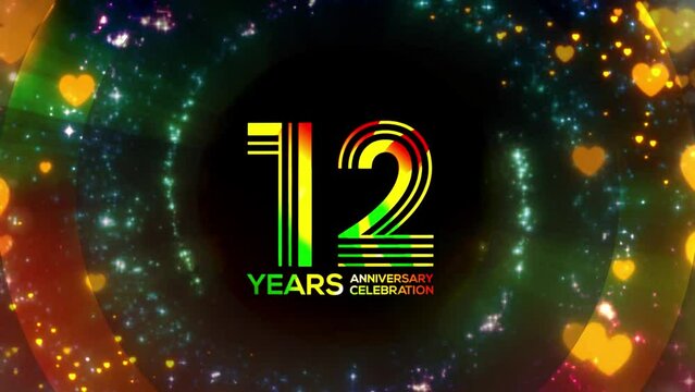 Festivals 12 Year Anniversary, Party Events, Wish Logo Videos