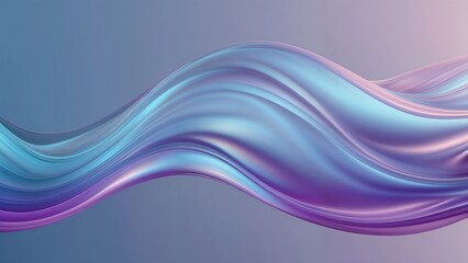 Fototapeta premium abstract blue and purple wave flow background