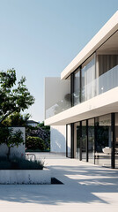 Modern and Secure Home Design Concept with Emphasis on Sustainability and Technology