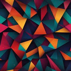 abstract triangle pattern