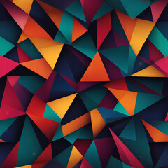 Obraz premium abstract triangle pattern