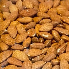 Best Almond Nuts closeup stock photo
