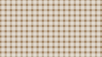 White and brown plaid pattern classic background