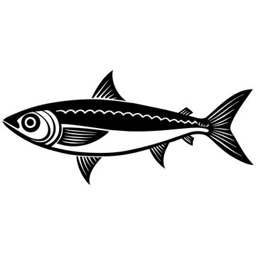 recommend clip art: sardine silhouette vector illustration