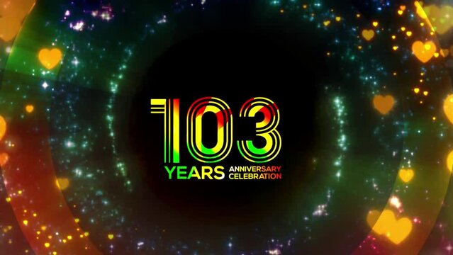 Festivals 103 Year Anniversary, Party Events, Wish Logo Videos