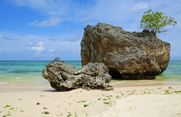Rocks in Padang Padang Beach - Bali, Indonesia