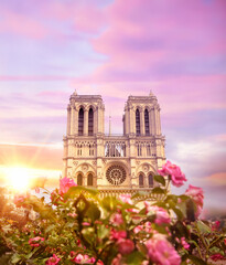 Notre Dame de Paris cathedral.