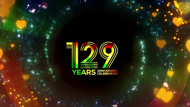 Festivals 129 Year Anniversary, Party Events, Wish Logo Videos
