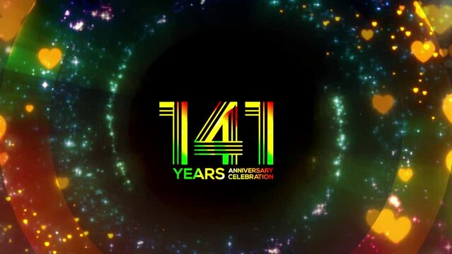 Festivals 141 Year Anniversary, Party Events, Wish Logo Videos
