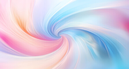 A soft pastel swirl of colors