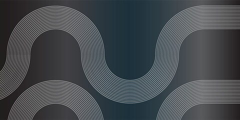 Spiral sound wave rhythm line dynamic abstract vector background