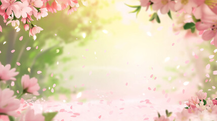 Fototapeta na wymiar cherry blossom background