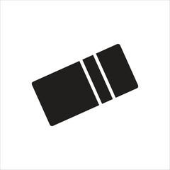eraser vector icon line new template