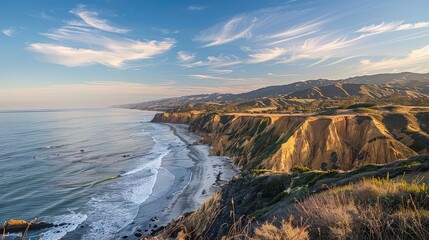A scenic coastal hike along rugged cliffs and sandy beaches, with breathtaking views of the ocean...