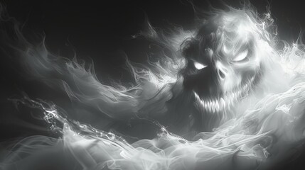 Phantasmal Smoke Skull