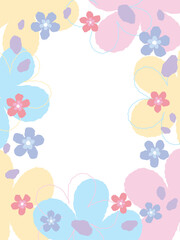 flower background illustration