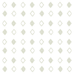 Vector Hand Drawn Diamond Pattern Background