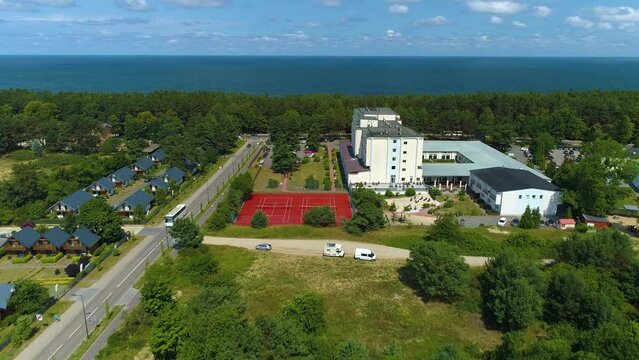 Panorama Hotel Astor Jastrzebia Gora Aerial View Poland