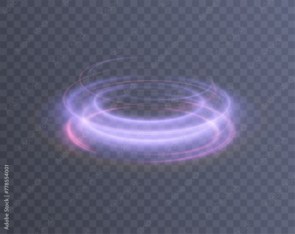 Poster bright light round teleport podium. magic gate in a fantasy game. light-bright vortex. sci-fi digita