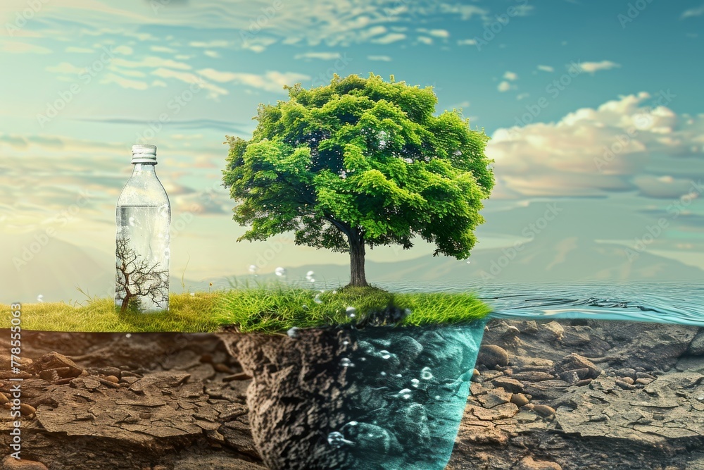 Poster maximizing energy efficiency through recycling: a comprehensive guide to sustainable practices and z