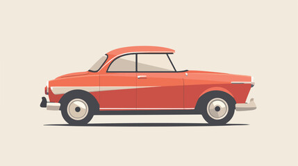 Car icon vector illustration symbol design 2d flat