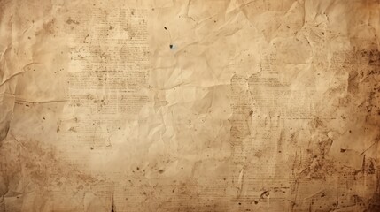 Paper grunge vintage old aged texture background. Realistic brown cardboard stained texture.