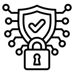 Security Icon Element For Design