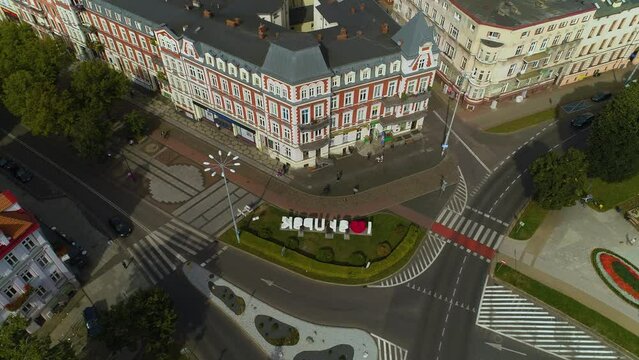 I Love Slupsk Napis Kocham Aerial View Poland