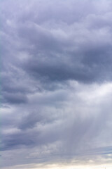 Dark stormy clouds