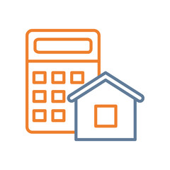 Calculation Line Two Color Icon