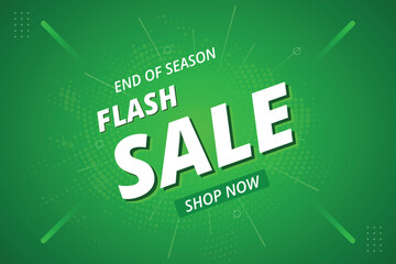 End of session, Flash Sale, Shop now,