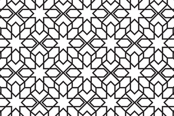 
Islamic outline ornament vector