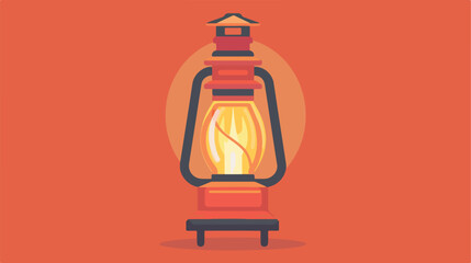 Emergency lamp icon vector illustration simple desi