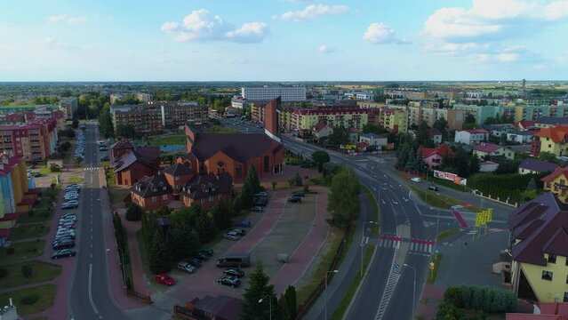 Church Osiedle Jagiellonskie Biala Podlaska Kosciol Aerial View Poland
