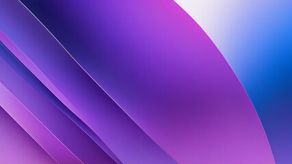 Purple and Blue Wavy Abstract Background