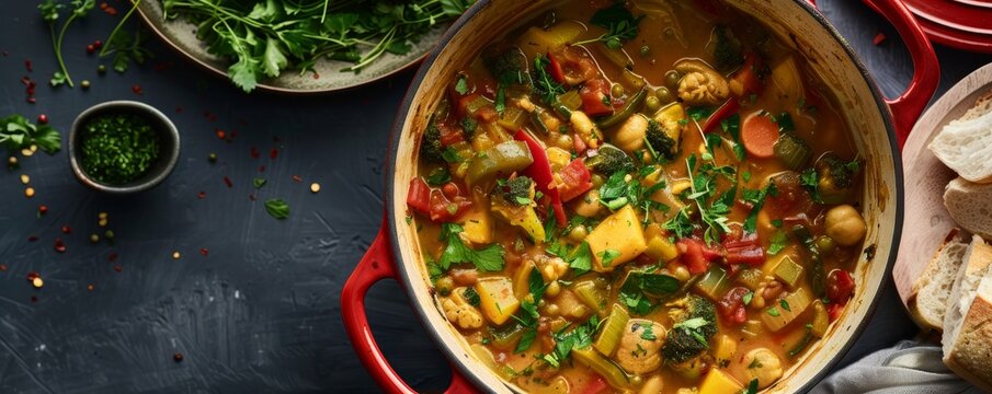 Flavor-packed pot of vegetarian goodness a delightful balance of whole