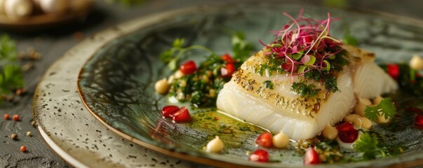 Gourmet flounder dish a special occasion delicacy