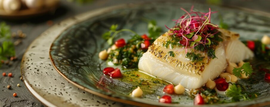 Gourmet flounder dish a special occasion delicacy