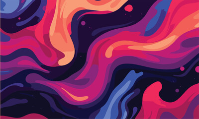 hand drawn flat design abstract doodle pattern