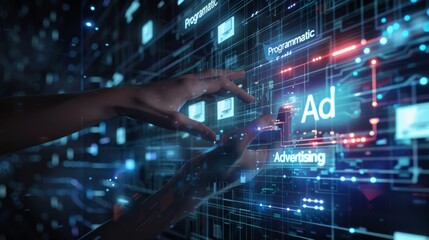 Obraz premium Enhance Your Visual Content Strategies and Online Branding Initiatives with Effective Cross Channel Marketing and Concept Presentation for Improved Media Influence and Product Placement
