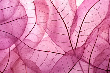 pink leaf texture background