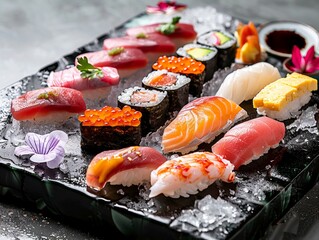 Traditional sushi mastery
