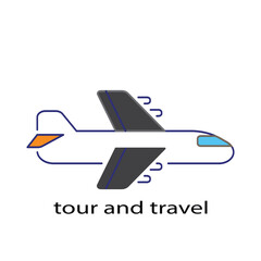 airplane logo design