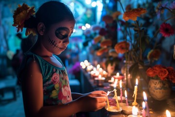 Celebrating Day of the Dead in Mexico